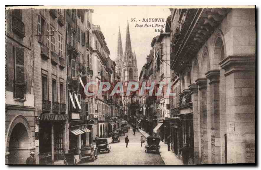 CPA Bayonne Rue Fort Neuf 