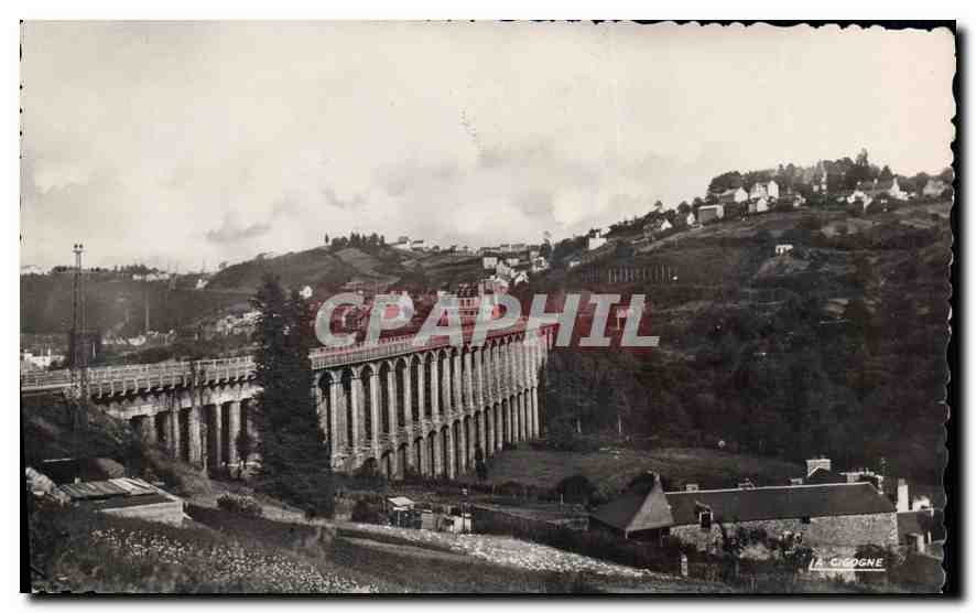 CPM Saint Brieuc Cotes du Nord Viaduc de Souzin 