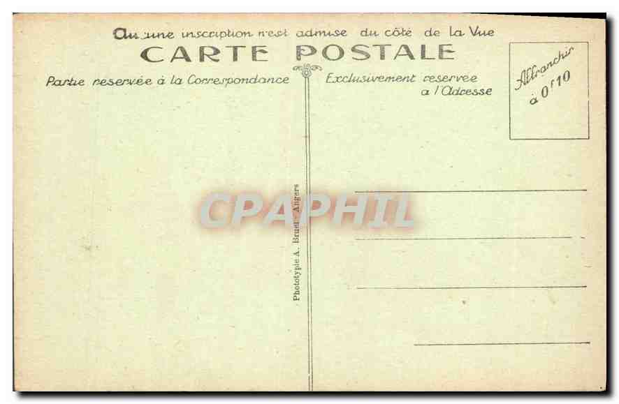 Perros-Guirec — Le Porche de l'Église de la Clarté — A. B. — Verso