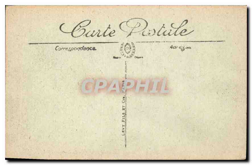 CPA Dijon Vue generale de la Place Darcy  — Rückseite
