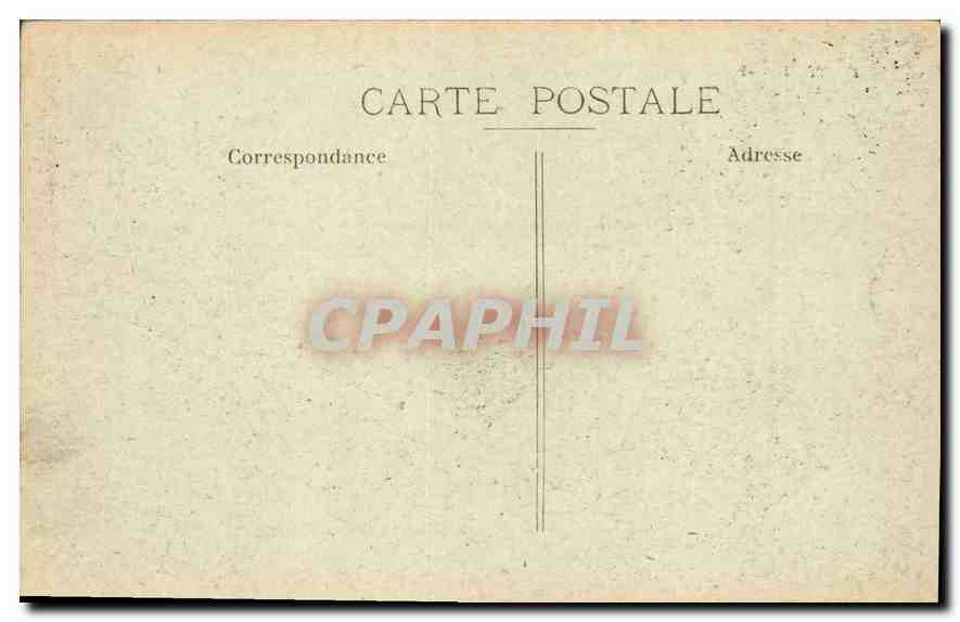 CPA Fontaine Francaise Cote d Or Le fer a chaval de la cour d'honneur du Chateau  — Rückseite