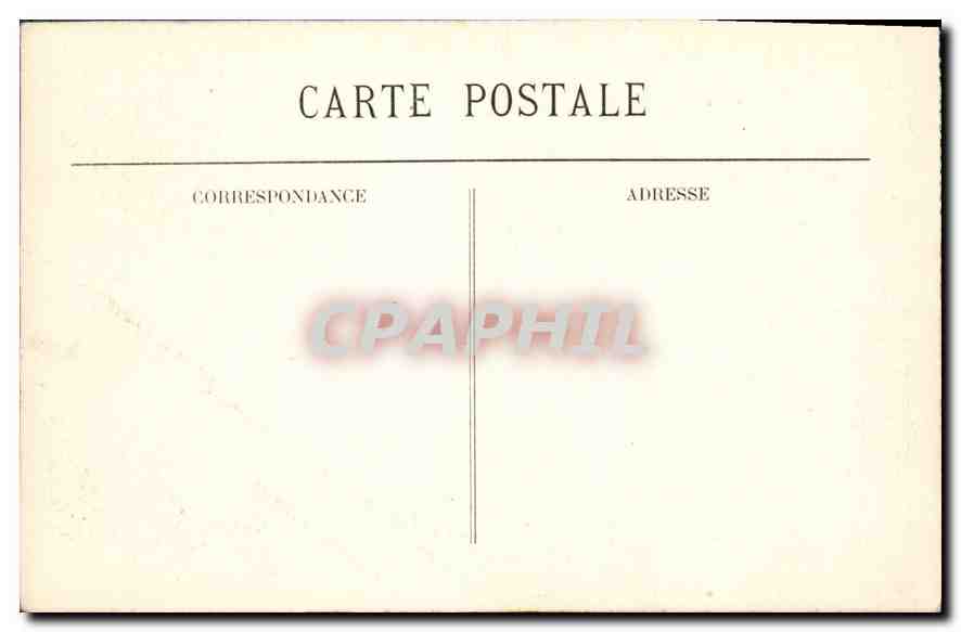 CPA Biarritz Cote Basque Villa Belza  — Verso