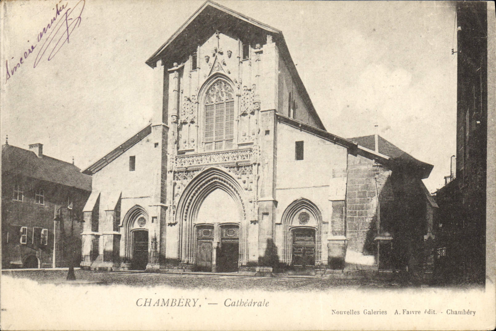 CPA Chambery Cathedrale