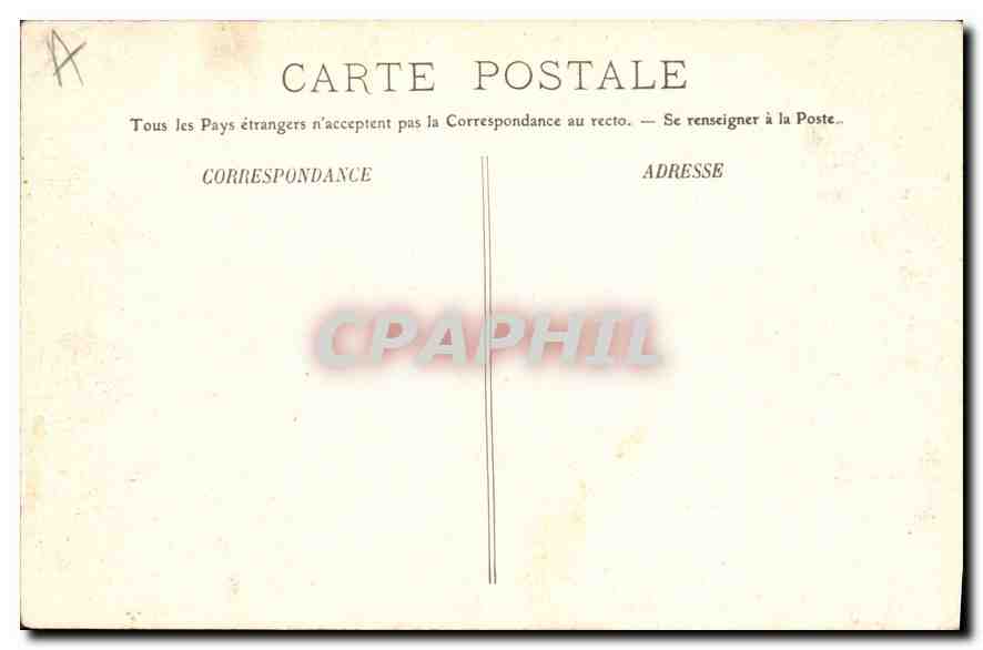 CPA Aix les Bains Abbaye d'Hautecombe — Verso
