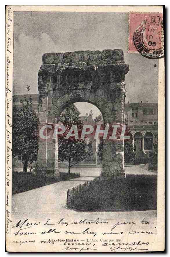 CPA Aix les Bains L'Arc Campanus
