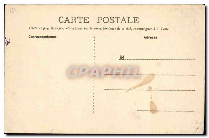 CPA Aix les Bains Tunnel de Gresine — Rückseite
