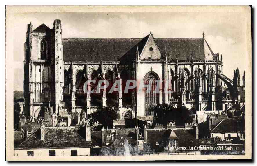 Nantes - La Cathédrale (côté Sud) - LL