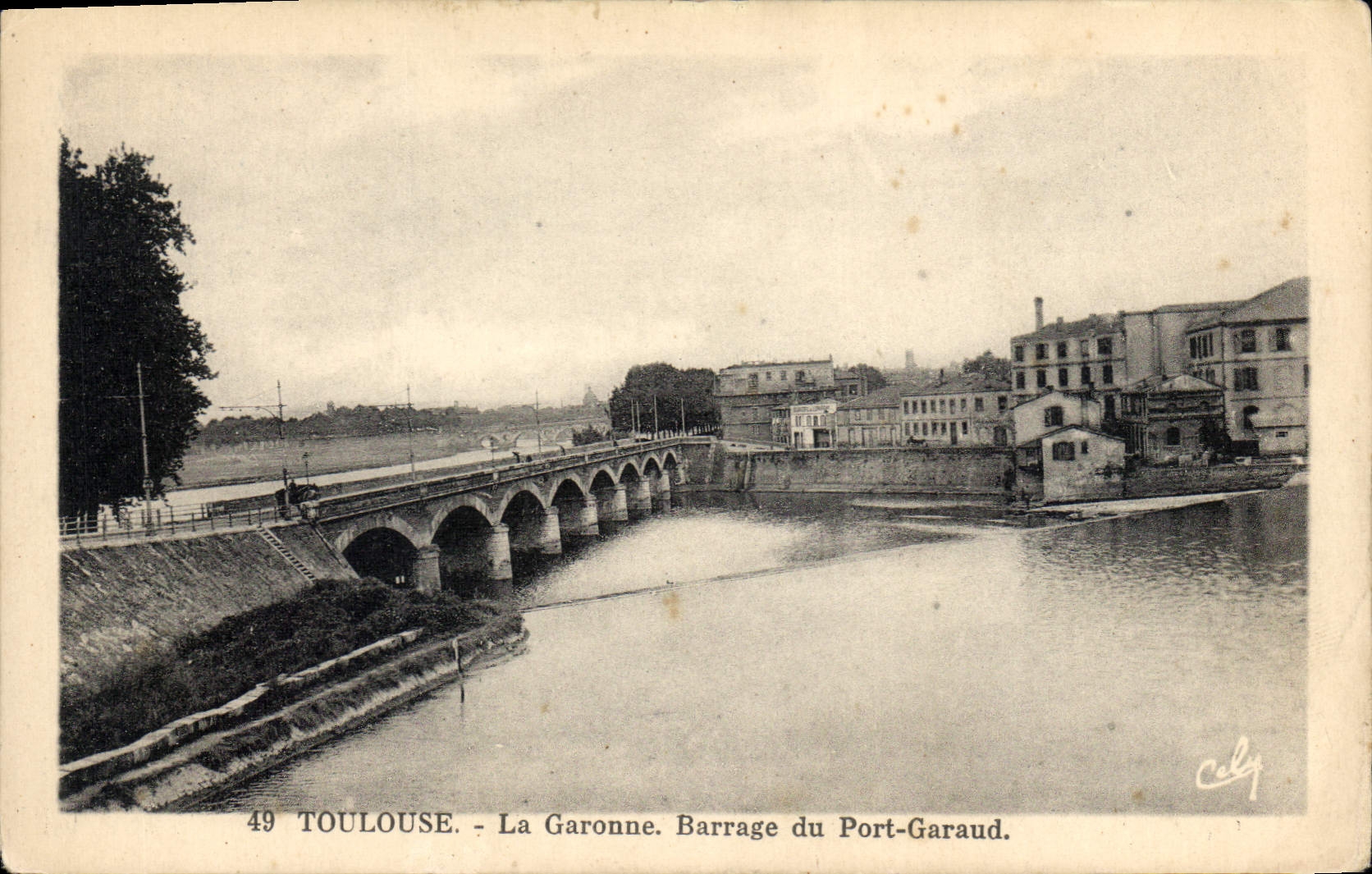 Toulouse - La Garonne. Barrage du Port-Garaud — Cely, n°49