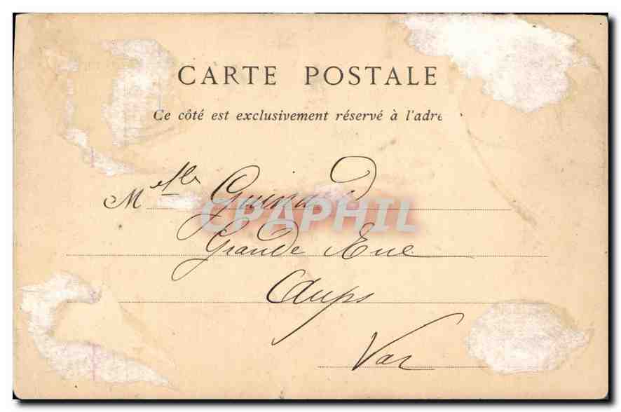 CPA Toulouse Le Capitole — Verso