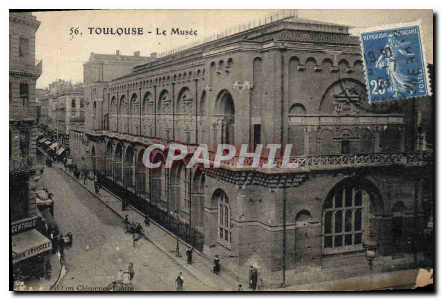 Toulouse - Le Musée — Édition Clémentine, n° 56 - Anverso