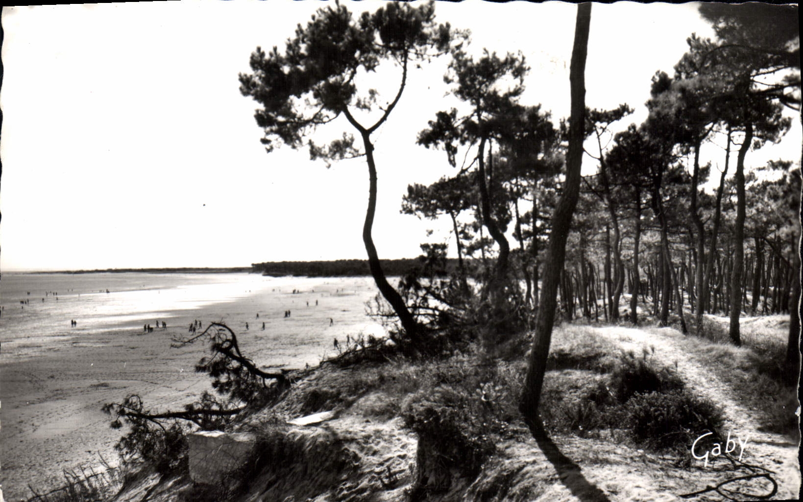 CPA Ile d'Orleron (CH Mme) Saint Teojan Plage de Gatseau et le Perthuis de Maumusson