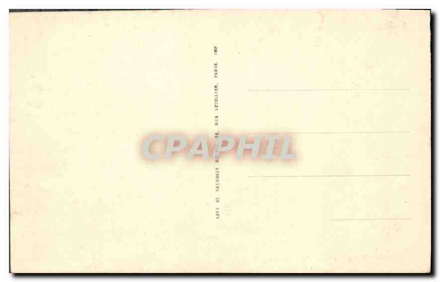 Château de Pierrefonds — La Salle de Réception — LL. — N° 56 — Achterkant