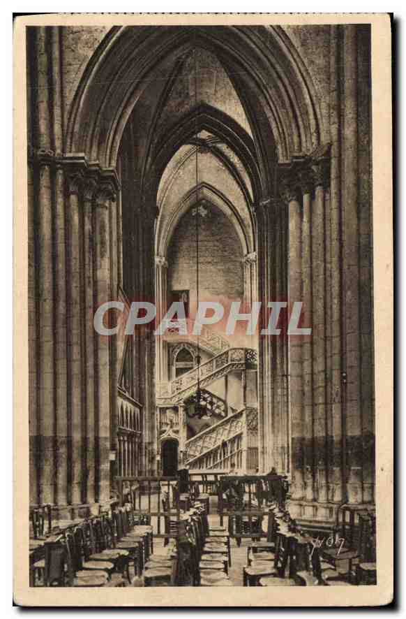 CPA France Le Transept gauche de la Cathedrale