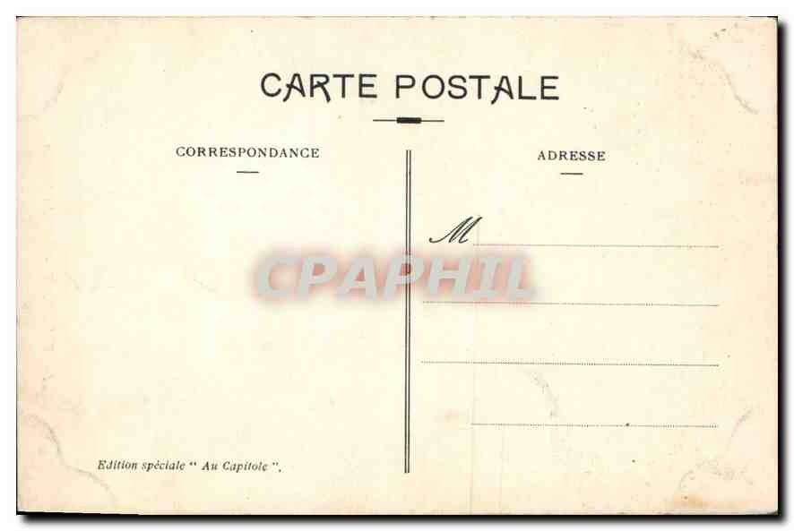 Toulouse — Salle des Illustres — Édition spéciale 'Au Capitole' — Rückseite