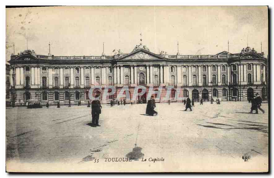 Toulouse — Le Capitole — Éditeur : Impr. F. Prou et E. Prou, Toulouse