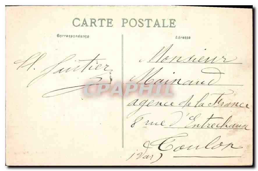 CPA Toulouse le Pont Neuf — Verso