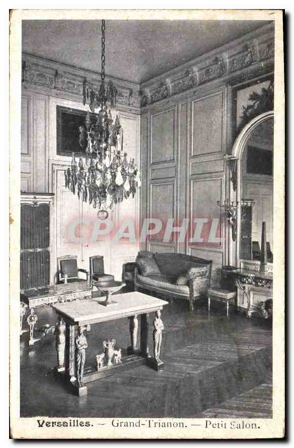 CPA Versailles Grand Trianon Petit Salon