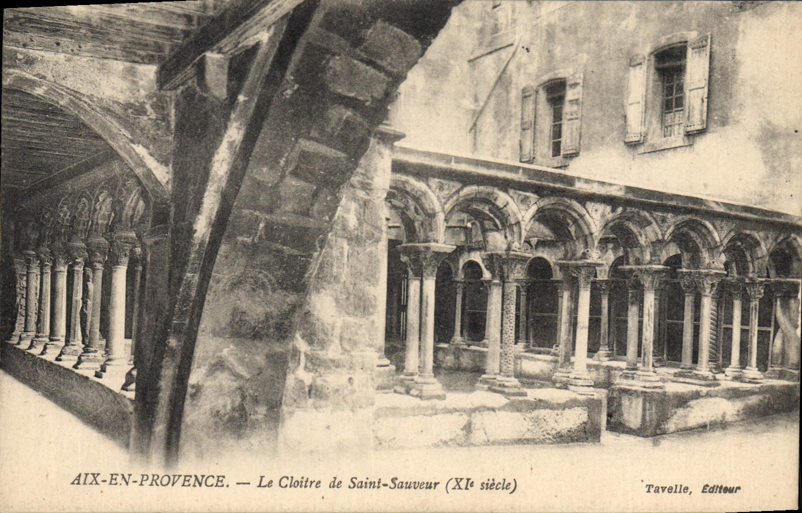 Aix-en-Provence — Le Cloître de Saint-Sauveur (XIe siècle) — Tavelle, Éditeur