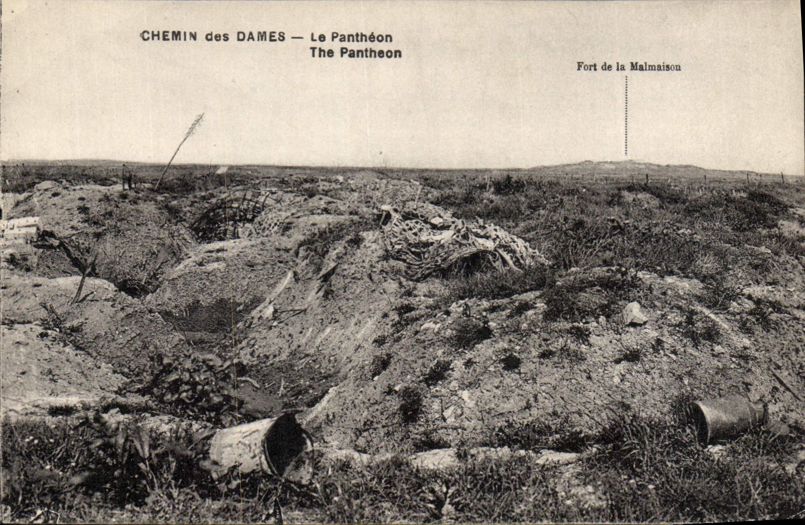 Chemin des Dames — Le Panthéon — Fort de la Malmaison