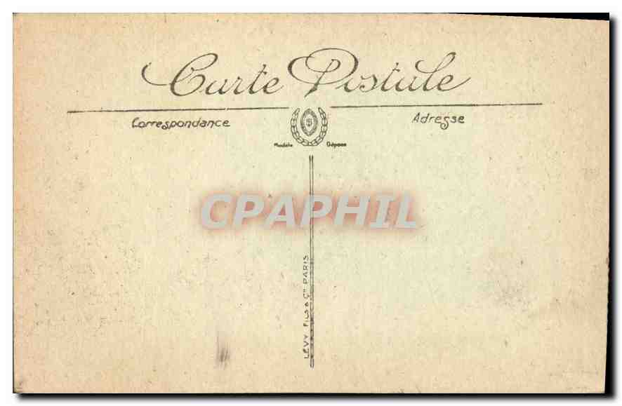 CPA Grenoble La Porte de France — Rückseite