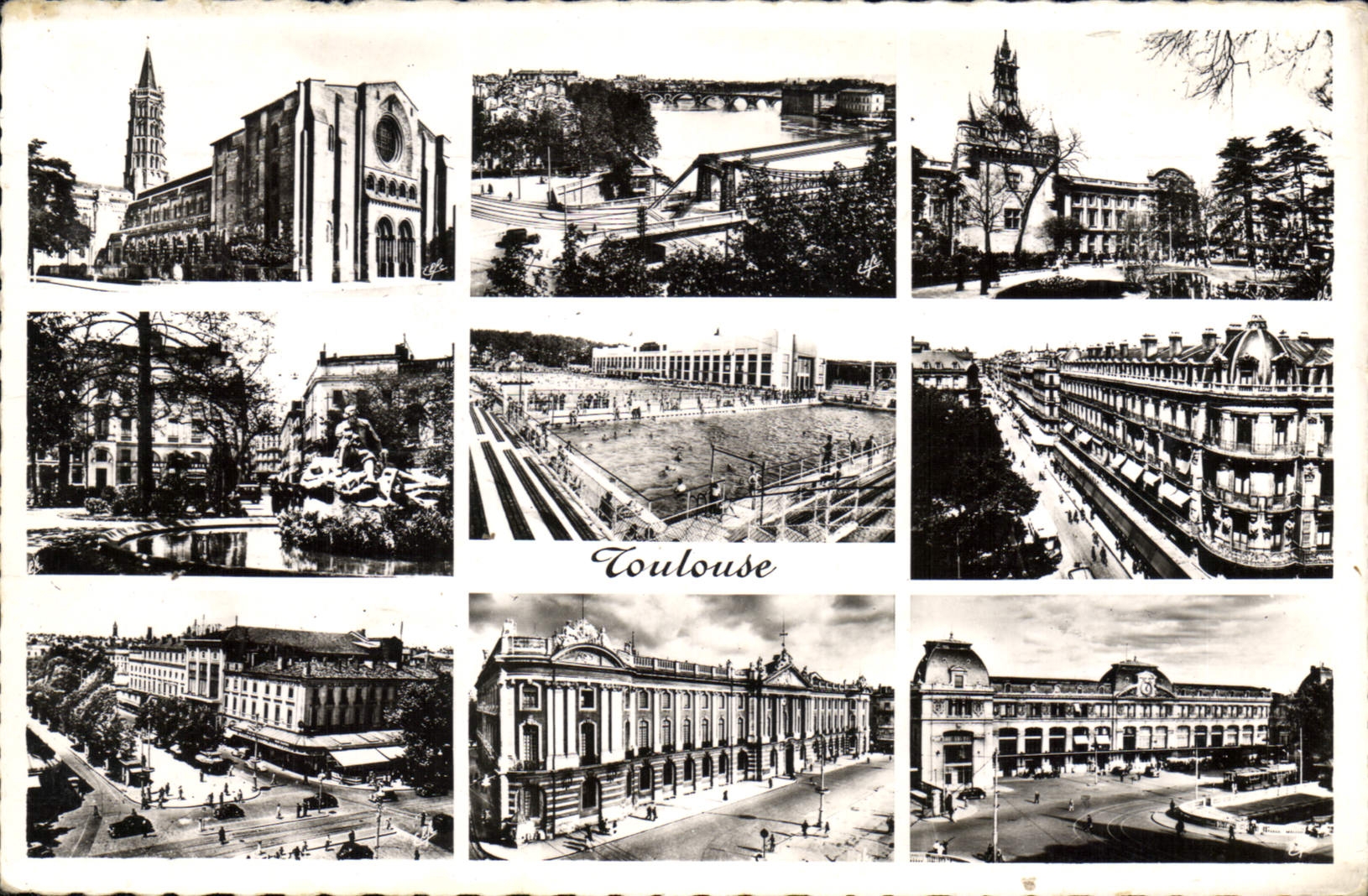 Toulouse — Panoramablick — Verlag Labouche, n° 449