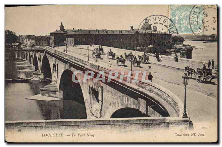 CPA Toulouse Le Pont Neuf