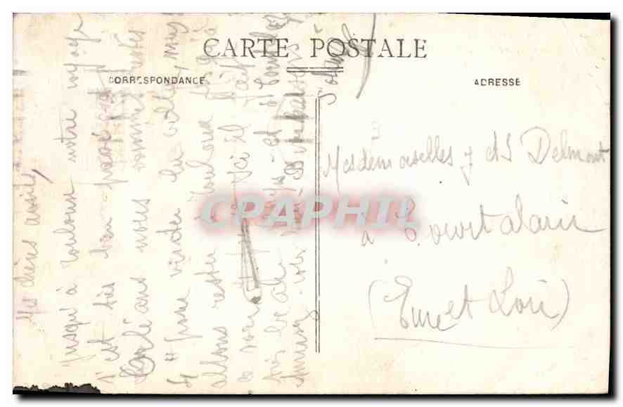 CPA Toulouse Place Olivier La Fontaine — Rückseite
