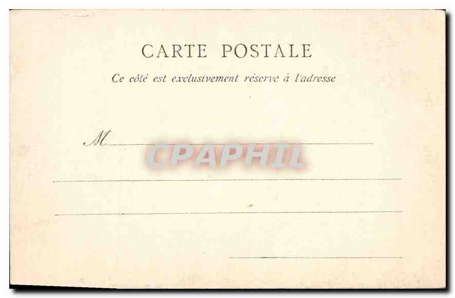 CPA Le Pont de la Goule  — Rückseite