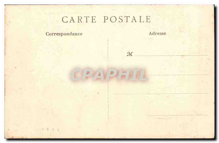 Châlons-sur-Marne (Marne) — L'Hôtel de Ville — J. M. T. Paris — Verso