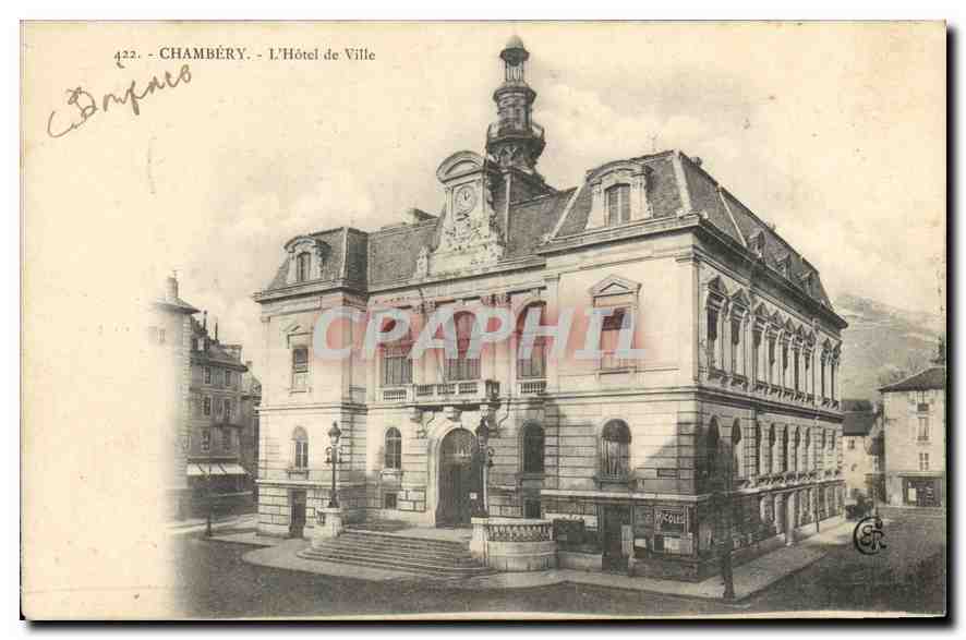 CPA Chambery L'Hotel de Ville