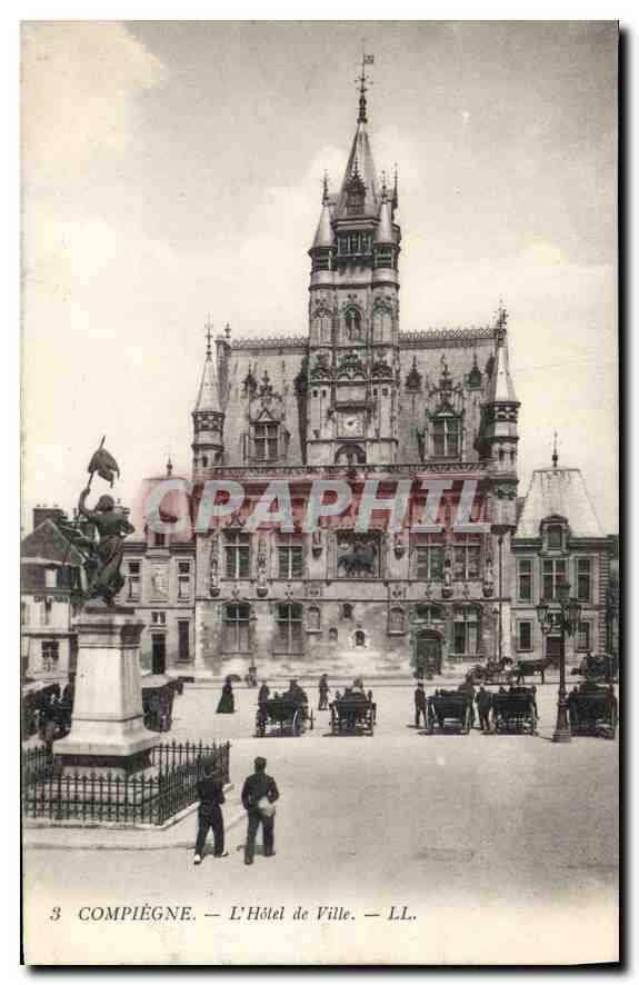 Compiègne — L'Hôtel de Ville — LL.