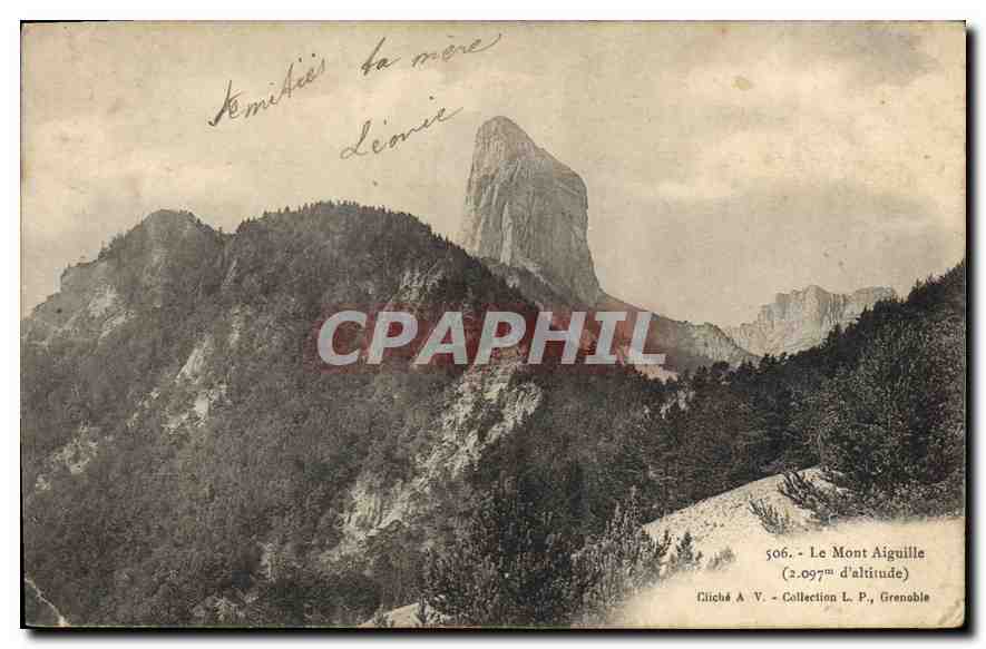 CPA Le Mont Aiguille (2097m d'altitude)