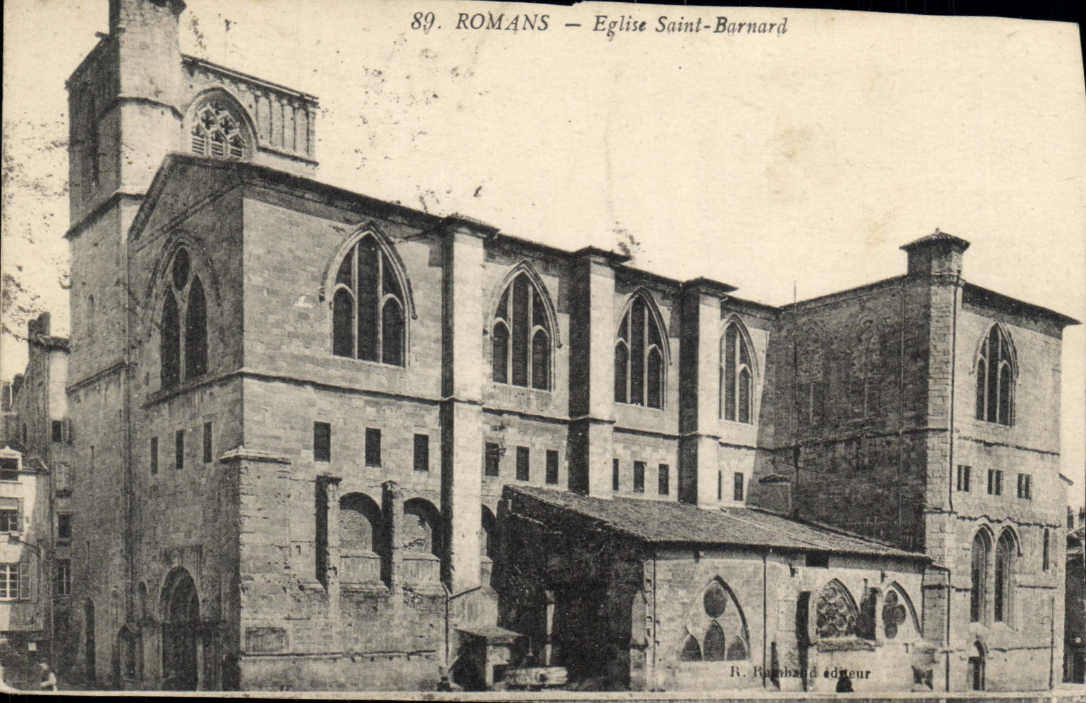 CPA Romans Eglise Saint Barnard