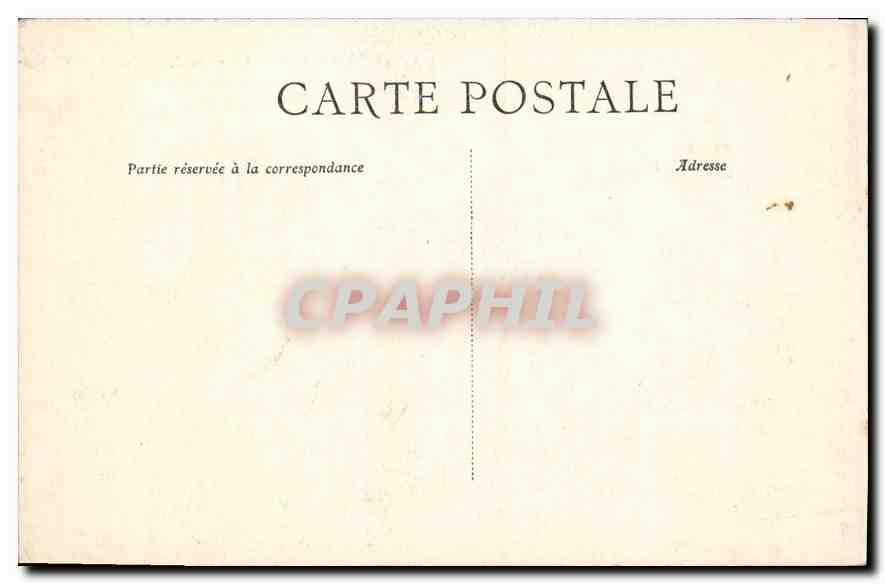 CPA Bordeaux Cours du XXX juillet — Verso