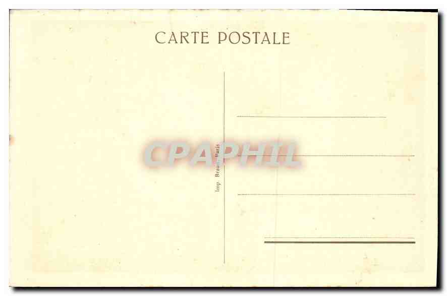 CPA Chateau de Valencay Chambre du Roi — Rückseite