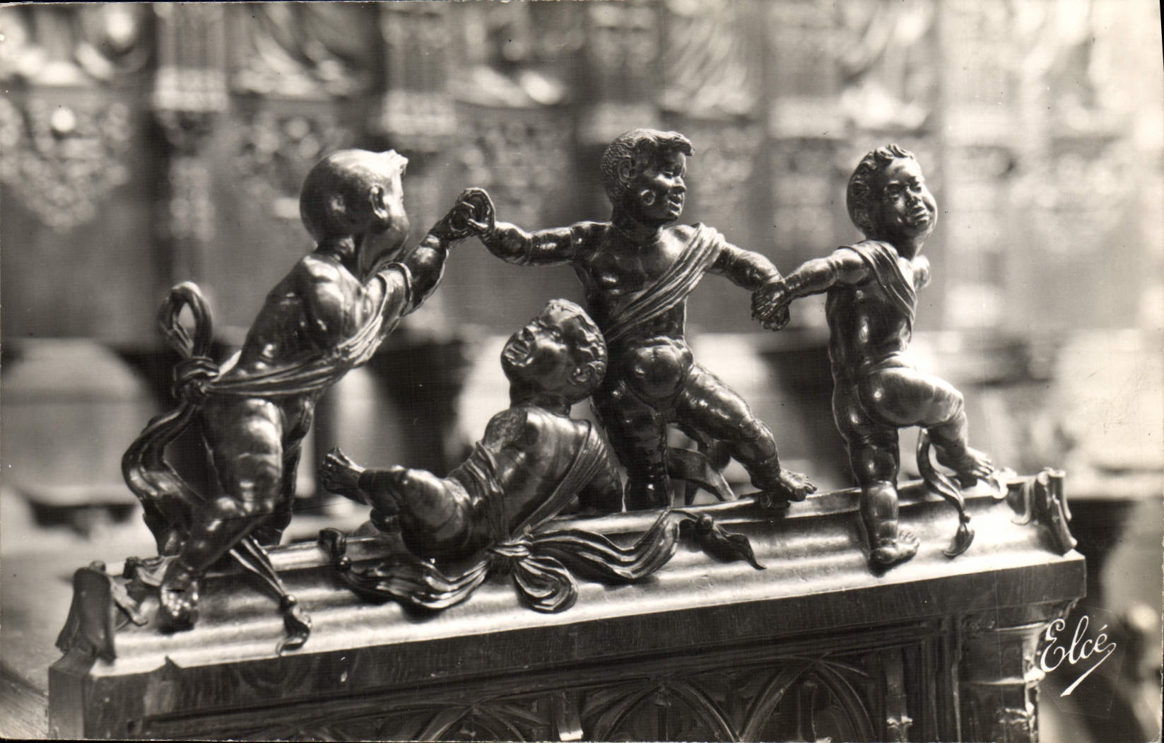 La Sarabande des Enfants — Cathédrale d'Auch — Éditeur L. Chatagnéau, 1914