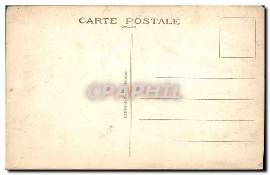 CPA Le Mont Saint Michel Effet de Lune — Verso