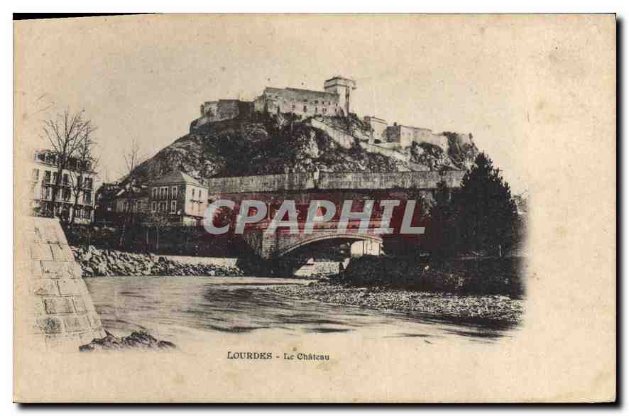 CPA Lourdes Le Chateau
