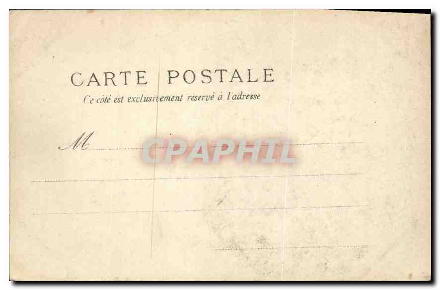 CPA Lourdes Le Chateau — Verso