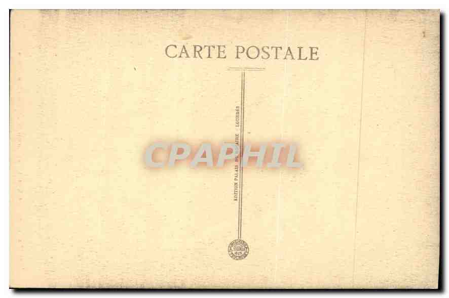 CPA Lourdes L'Autel du Monument aux Morts de la Guerre — Rückseite