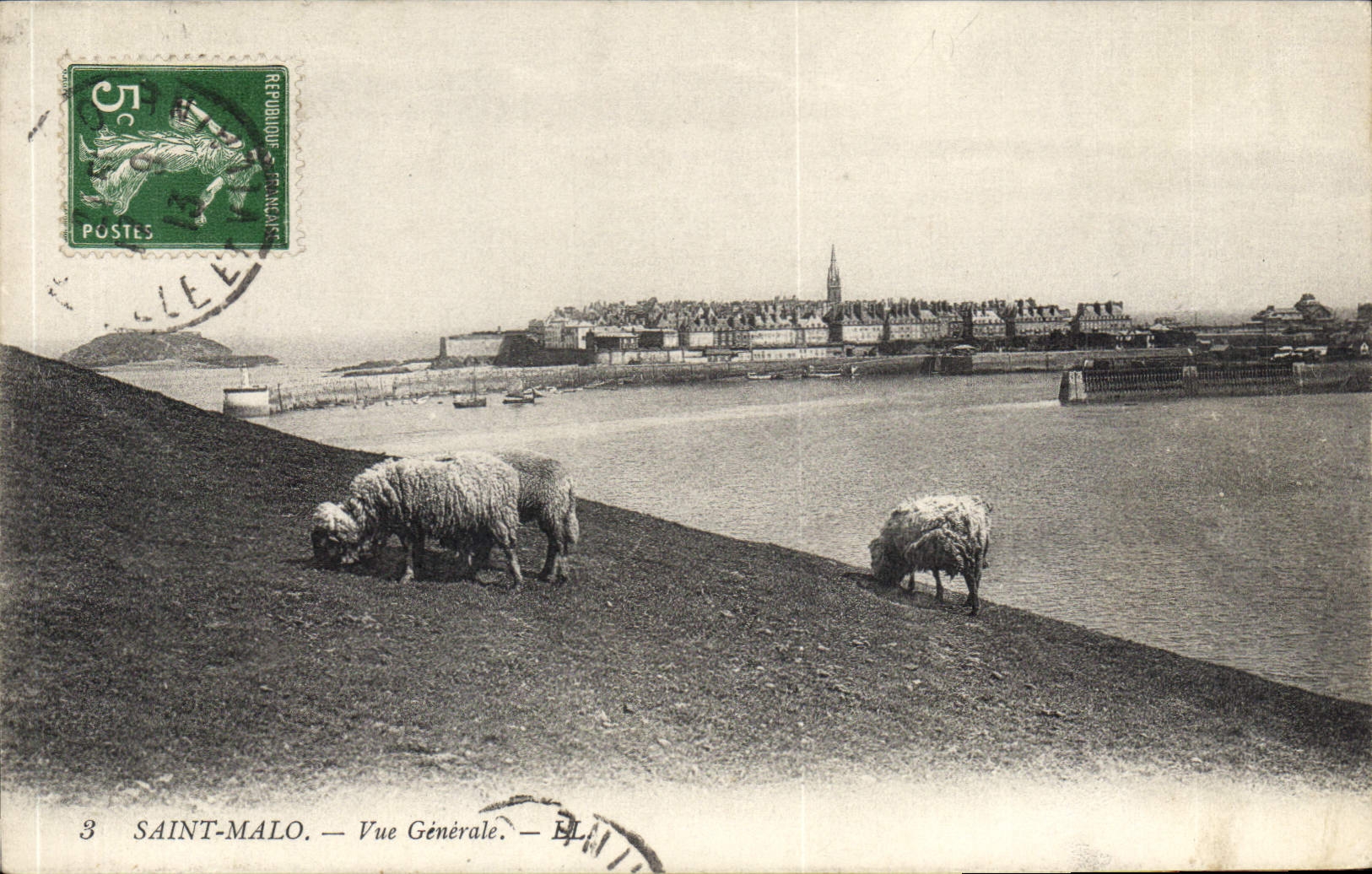 Saint-Malo — Vue Générale — éditeur inconnu, n°3
