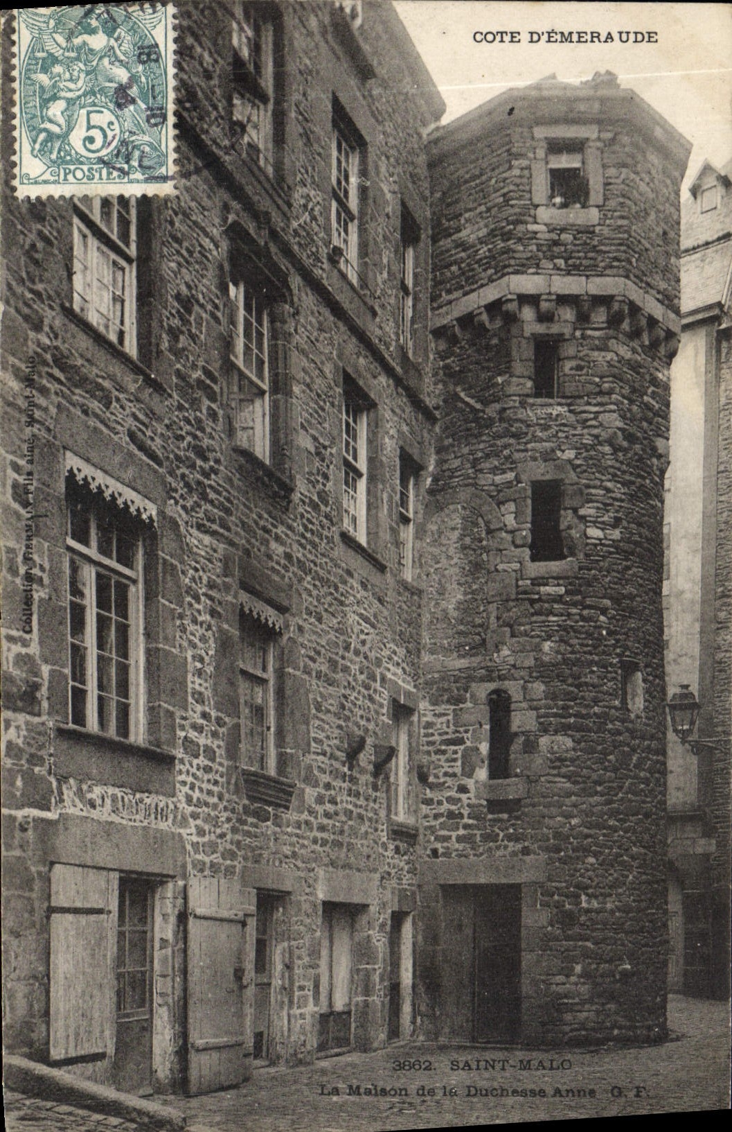 Saint-Malo — La Maison de la Duchesse Anne — G.F. éditeur, n° 3862