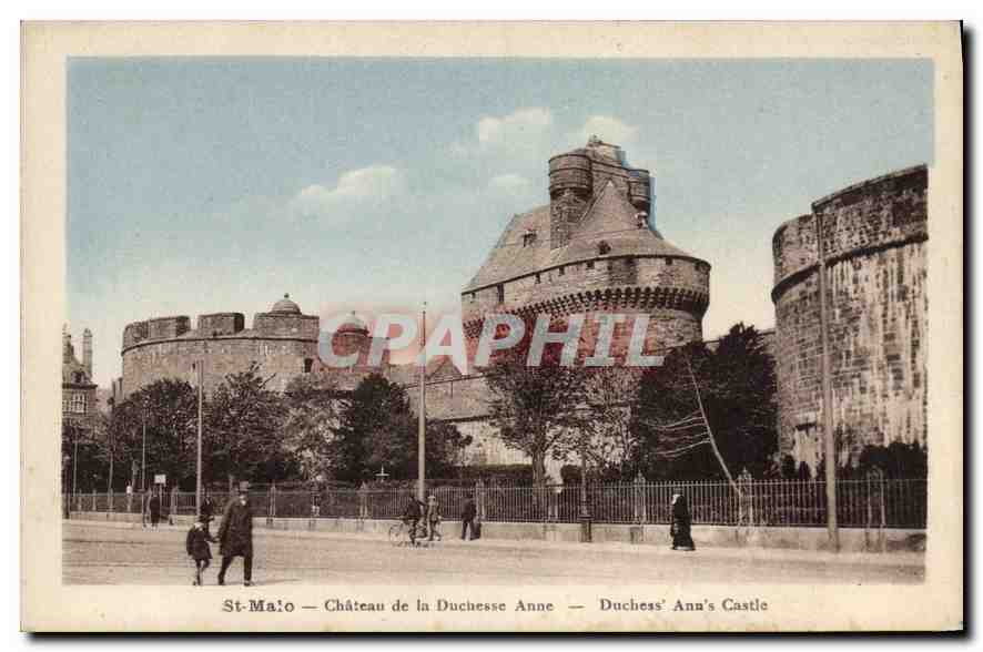 St-Malo — Château de la Duchesse Anne — Duchess' Anna's Castle