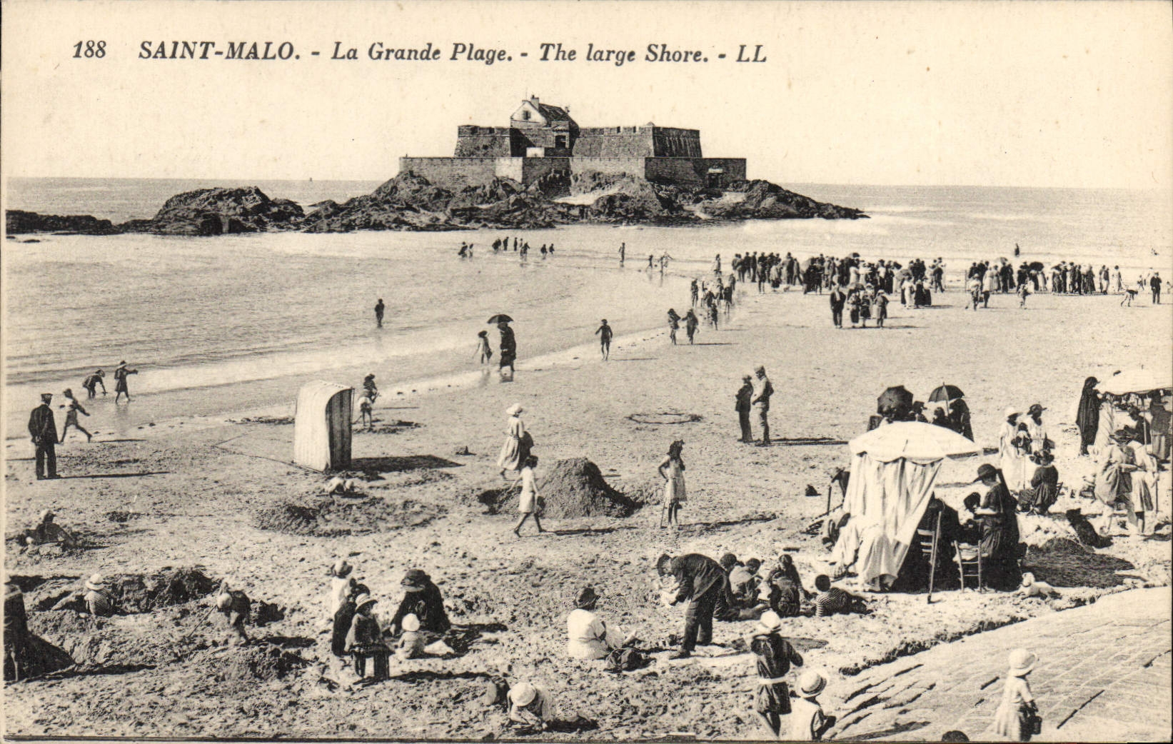 Saint-Malo - La Grande Plage - LL