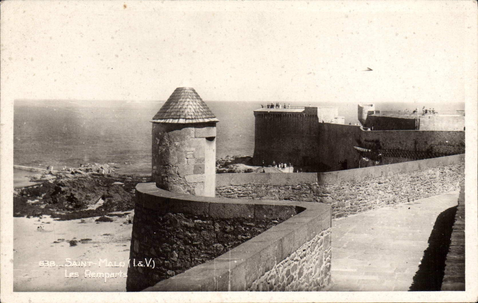 Saint-Malo (I.&V.) — Les Remparts — Édition La Girogne, Reims