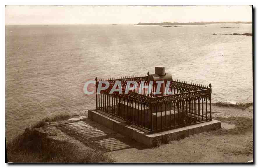 CPA Saint Malo Tombeau de Chateaubriand