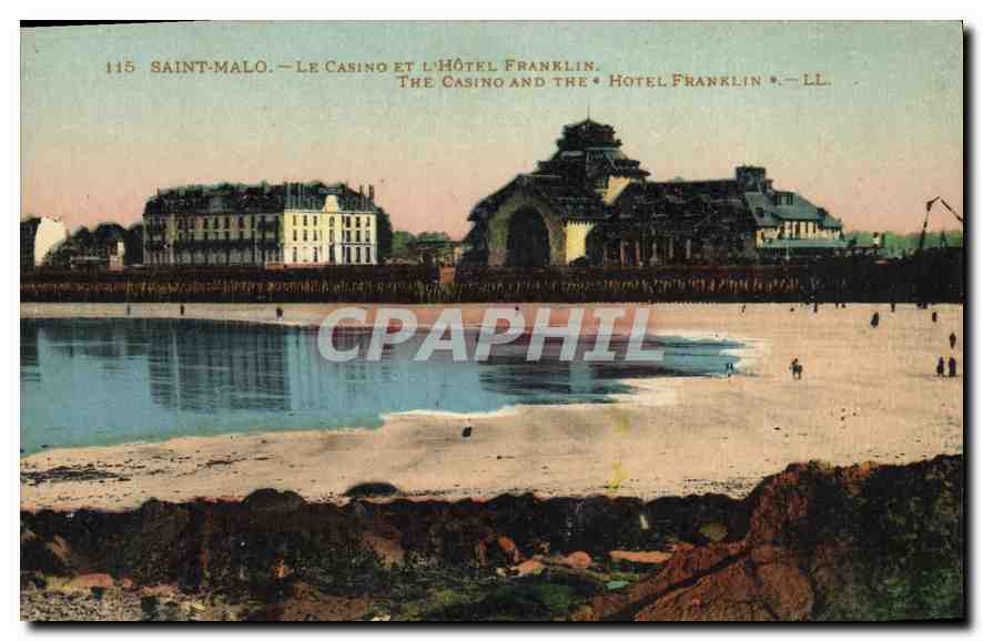 Saint-Malo — Il Casinò e l'Hotel Franklin — LL