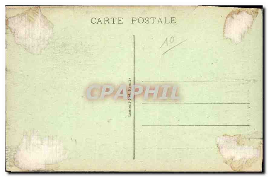 CPA Saint Malo La Grande Rue Cote d'Emeraude — Verso