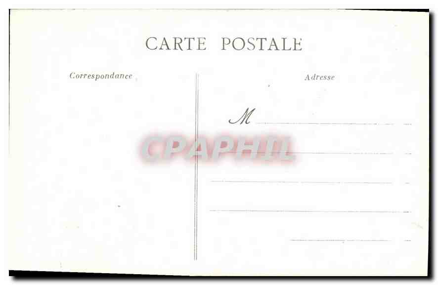 CPA Saint Malo Cote d'Emeraude Maison ou naquit Duguay Teuin (Rene) Le 10 juin 1673 — Verso