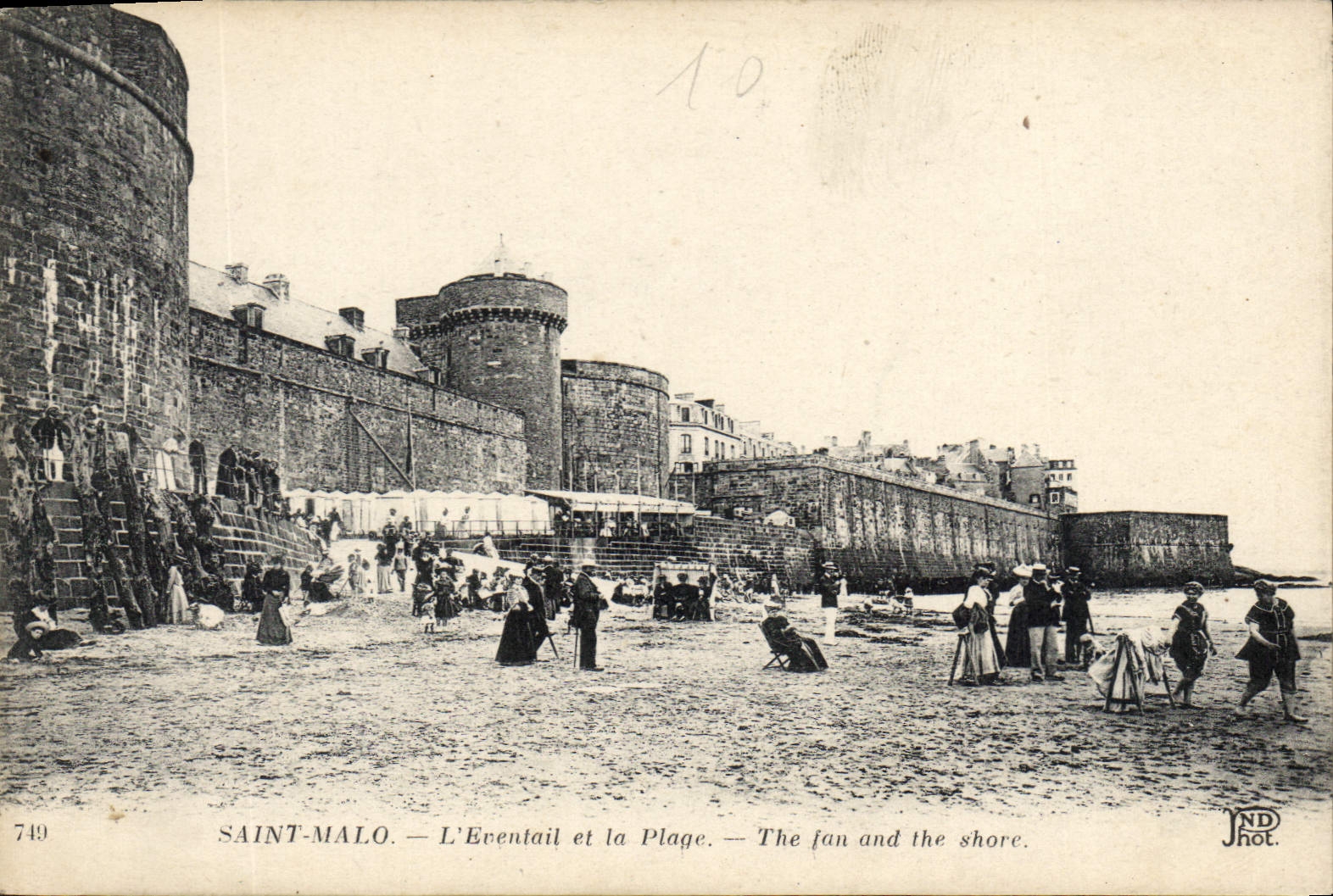 Saint-Malo — L'Eventail et la Plage — JND Phot.